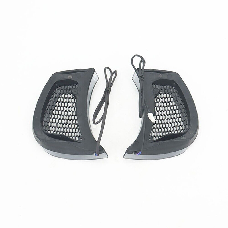 LED Headlight Vent Accent Indicator Signal Light Fits For Harley Road Glides 15+