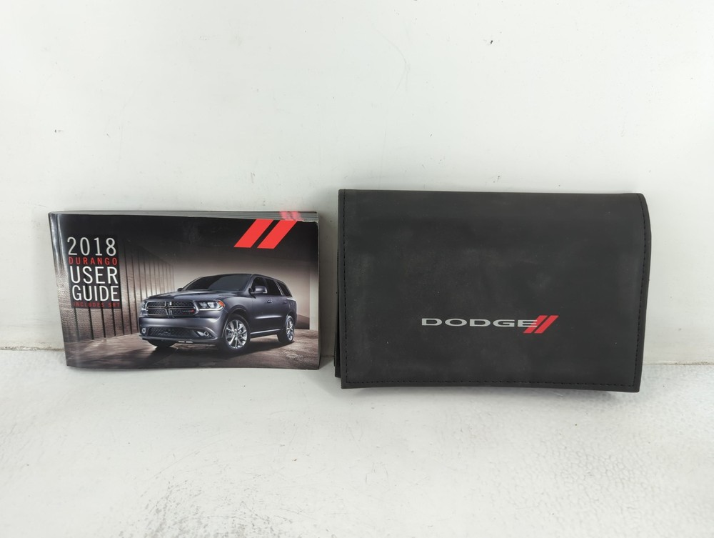 2018 Dodge Durango Owners Manual Book Guide M7GZ2