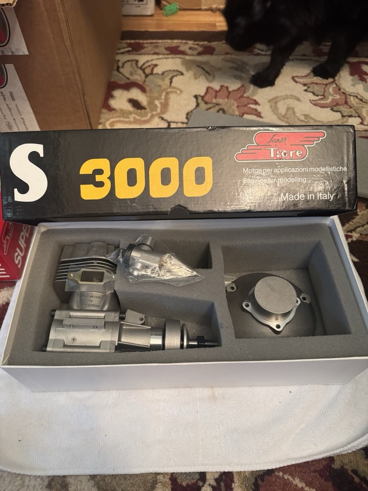Super Tiger S 3000 2-Stroke Engine in Box with New