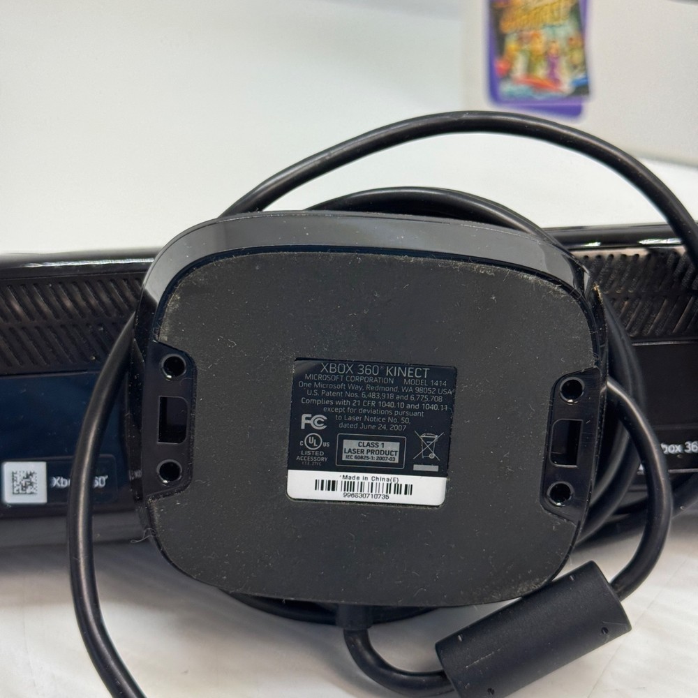 XBOX 360 Kinect Sensor in Open Box + Kinect Adventures game