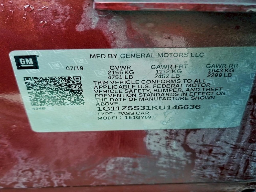 Brake Master Cylinder Fits 14-20 IMPALA 745781