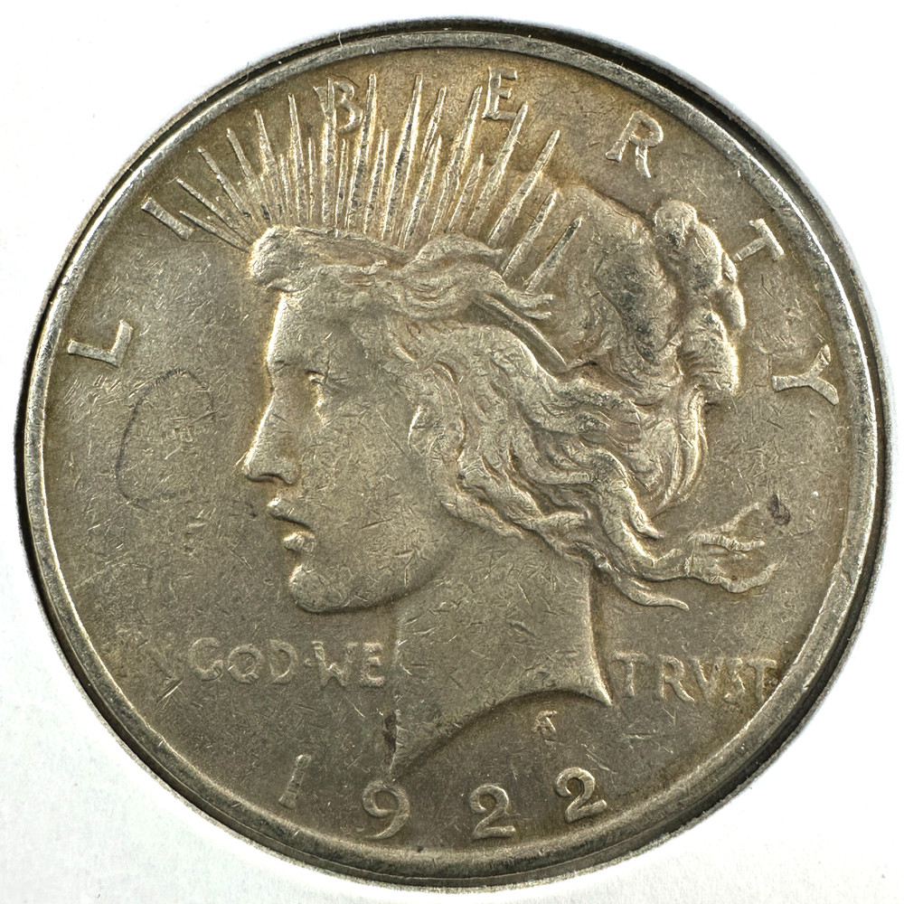 1922 $1 Silver Peace Dollar (89312)
