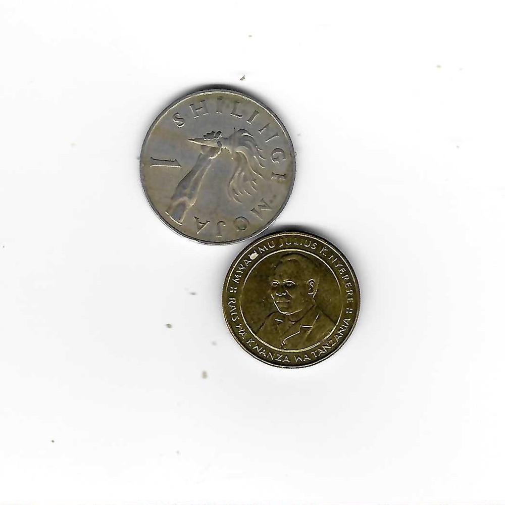 2 Coins from Tanzania