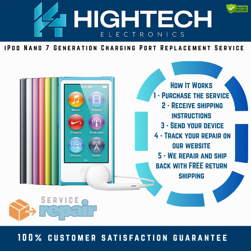 iPod Nano 7th Charging Port Replacement Service