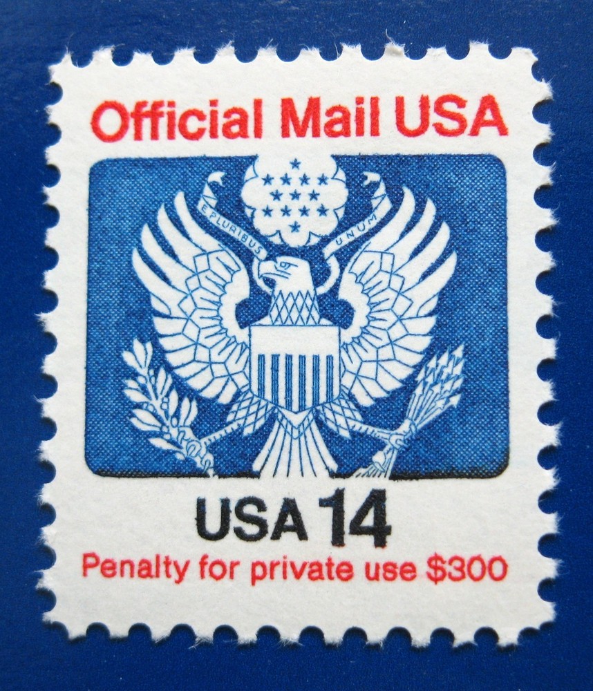 Sc # O129A ~ 14 cent Official Mail (cg31)