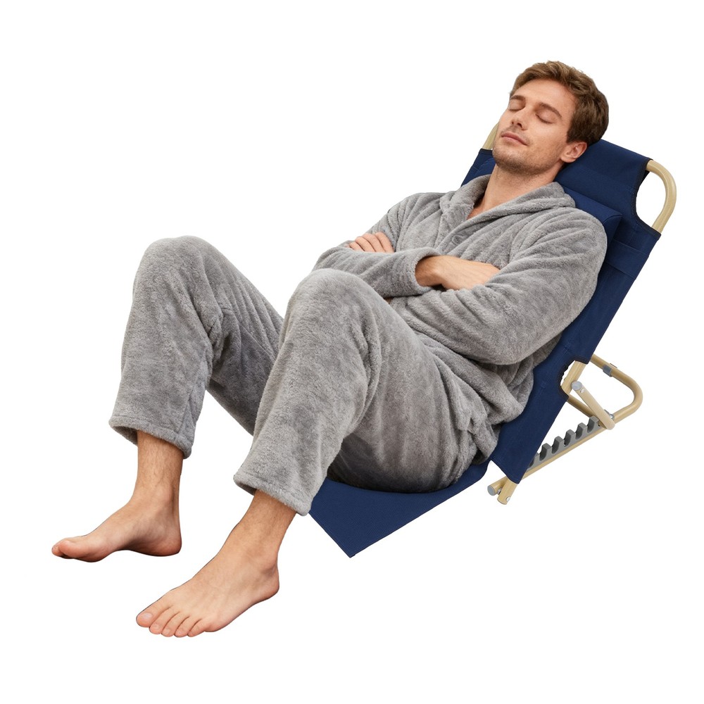 Lifting Bed Backrest Portable Folding Adjustable Sit up Back Rest Beds Chair