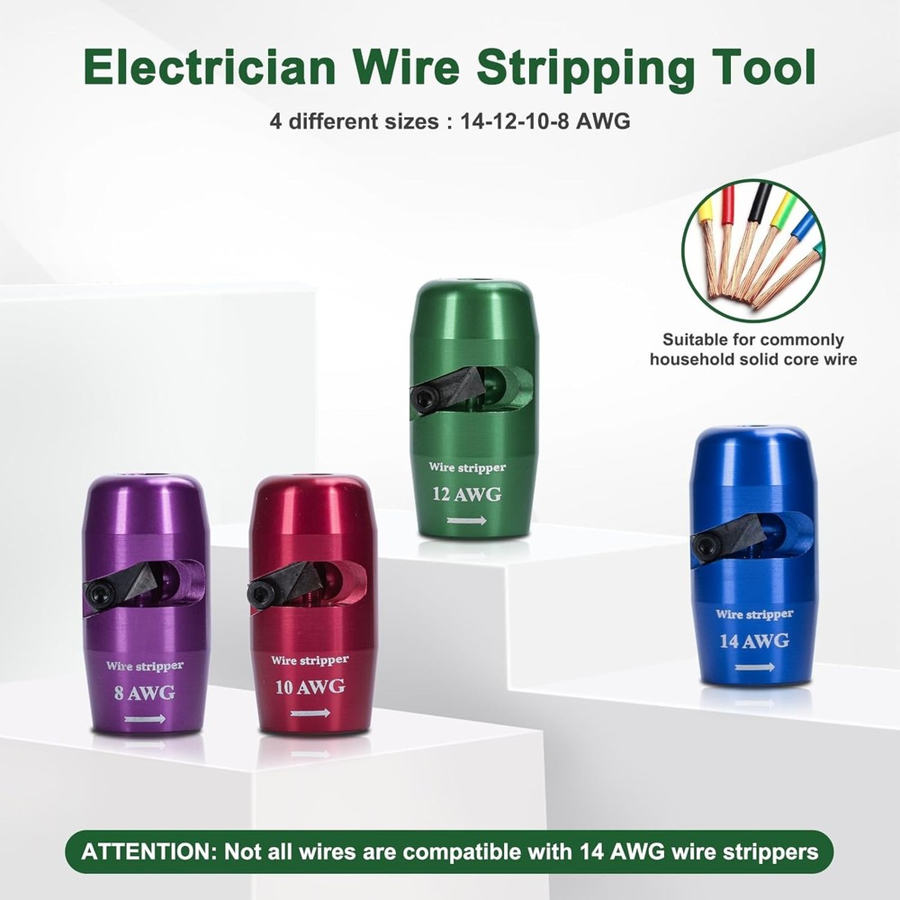 7-In-1 Wire Stripper Wire Stripping and Twisting Tool Upgraded Version