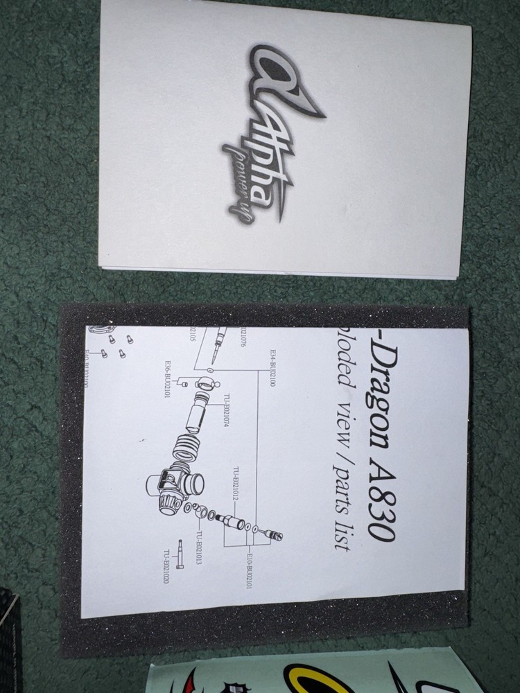 Nitro RC Engine .21 Alpha Dragon A830 [3 port] Engine!!!