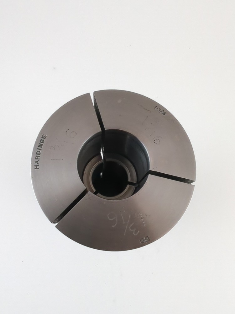 HARDINGE 2" EXTRA DEPTH 5C STEP CHUCK 1-3/16" BORE ID HARDENED EXTENDED COLLET