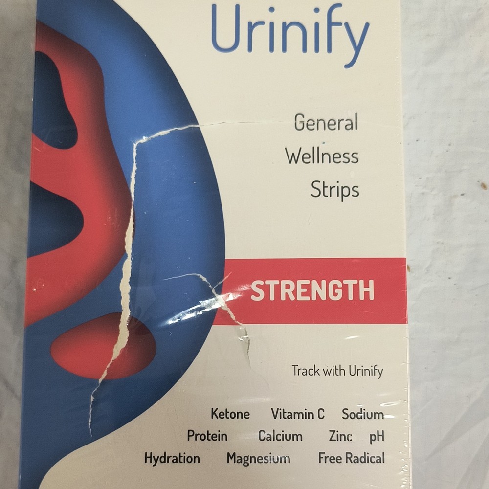 Urinify Strength General Wellness Urine Test Strips, 6 Strips