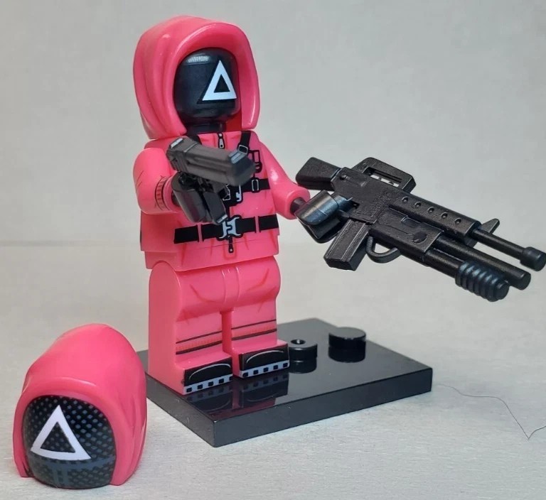 Custom Printed MOC Squid Games Minifigs 8 Pack