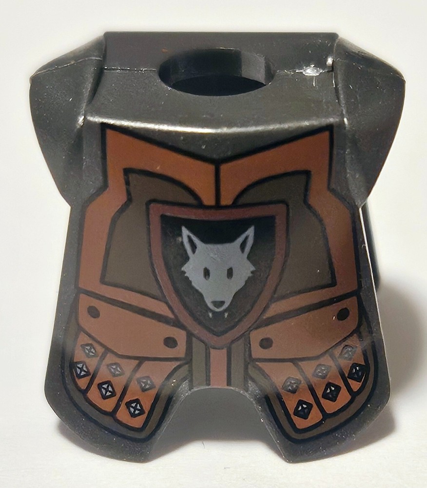 Custom Castle WOLFPACK Knight Commander (1 Figure + Horse & Barding)