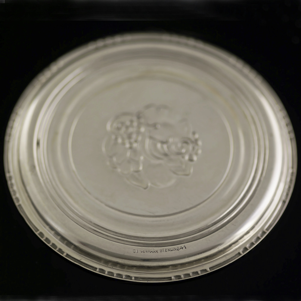 Georg Jensen Silver Coaster #41
