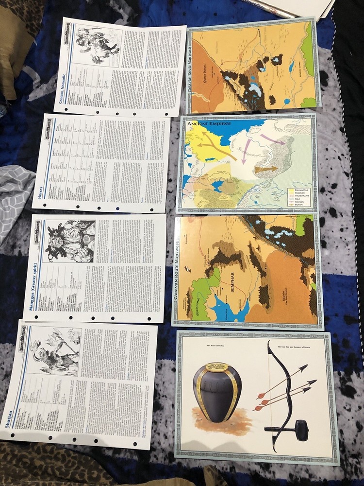 Advanced Dungeons and Dragons The Horde Box Set COMPLETE!