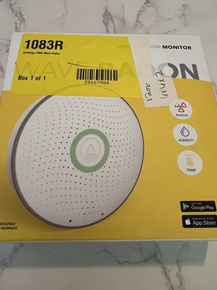 Airthings 2950 Smart Radon Detector - White