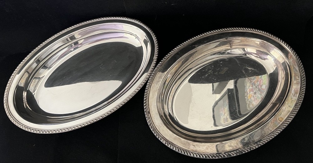 Poole Silver Co EPNS 1104 Buffet Covered Serving Dish Server Silverplated Plate
