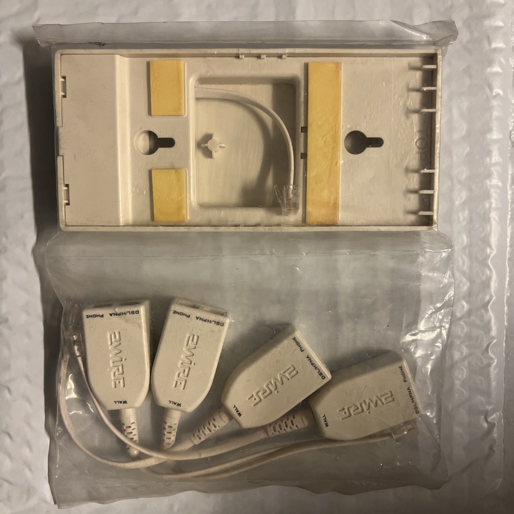 2WIRE DSL Phone Filter Kit LFT 4-1 WM (4) InLine (1) Wall Filter 1 Adapter