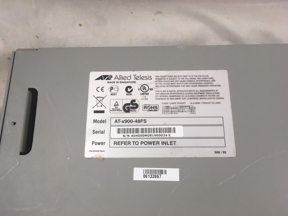 AT-X900-48FS Allied Telesis Advanced L3 Switch