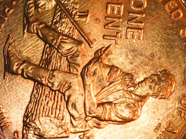 2009-D Formative years Lincoln cent-error coin
