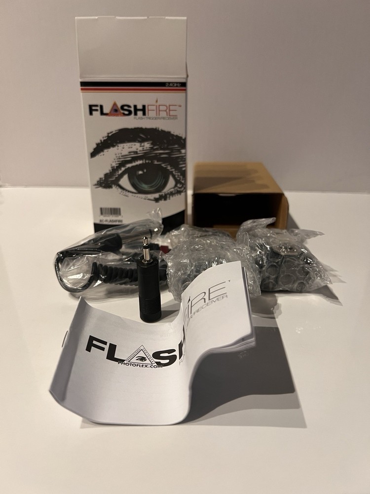 Photoflex FlashFire Flash Trigger/Receiver 2.4GHZ New Open Box