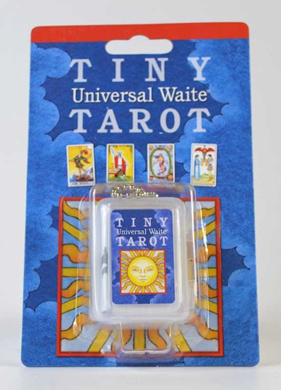 Tiny Tarot Key Chain: Universal Waite Deck, Smallest Tarot Size