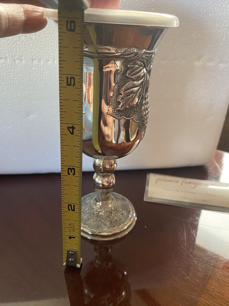 Chalice Silver Plated Personal Forgiveness Cup
