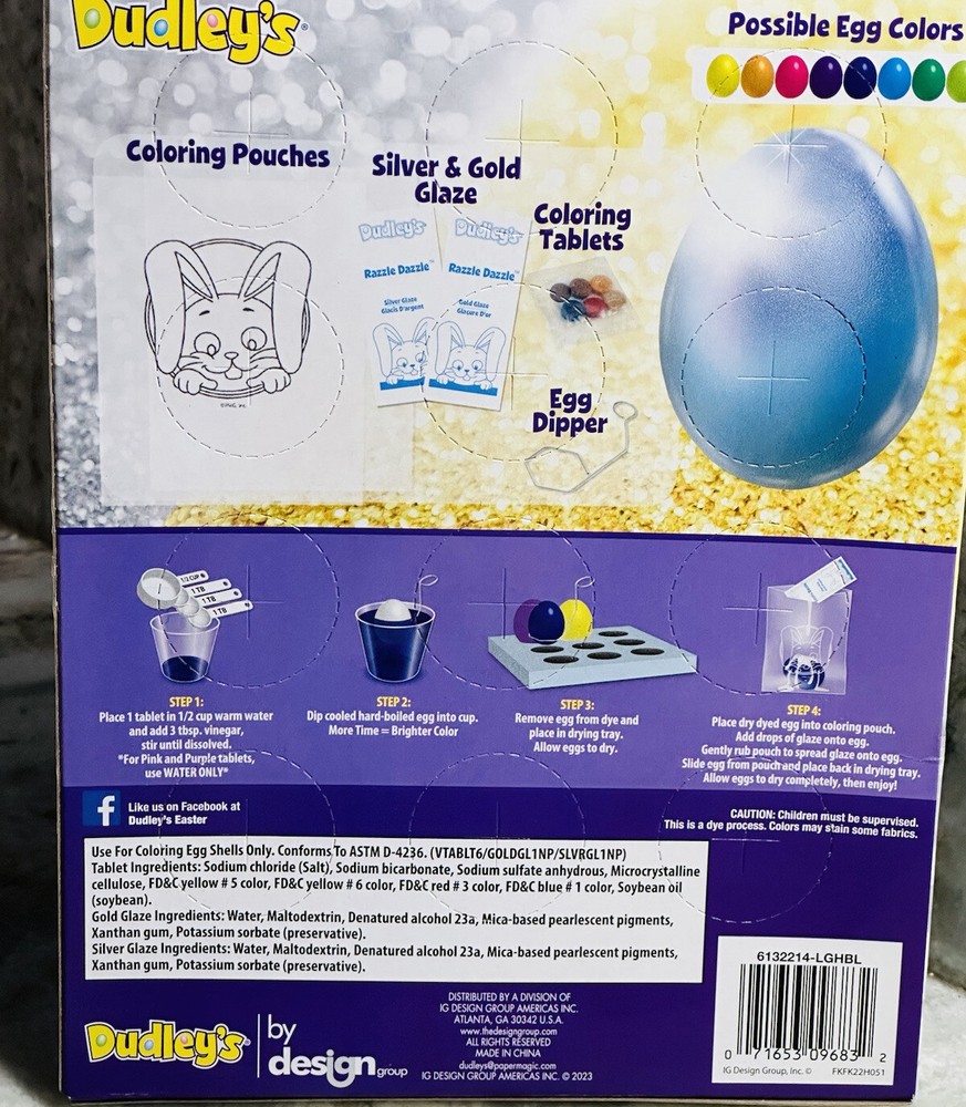 Glitz & Glimmer Easter Egg Decorating Kit 11pc