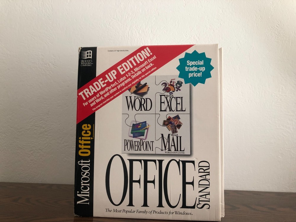 1994 Microsoft Office Standard Edition v. 4.2