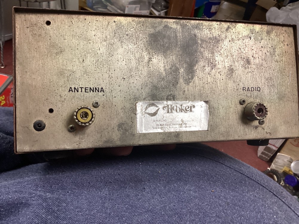Elwin Electronics Hooker Vintage CB Radio modulation Untested