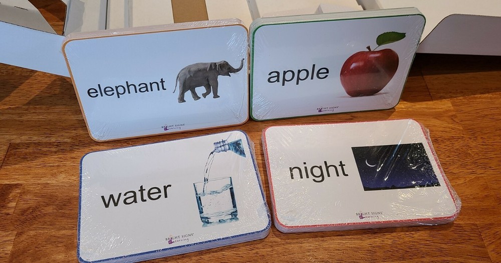 New! Bright Signs Learning - Kids Sign Language Learning System Reading Phonics
