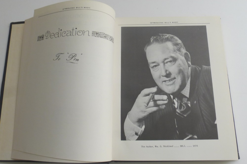 William G. Stickland Introducing Bill's Magic Book England