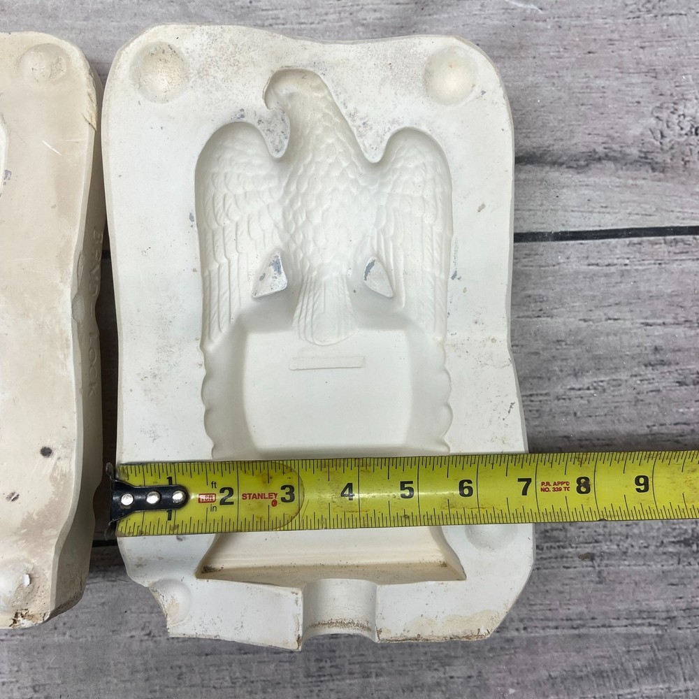 Conklins Ceramic Casting Mold Eagle Bank #196