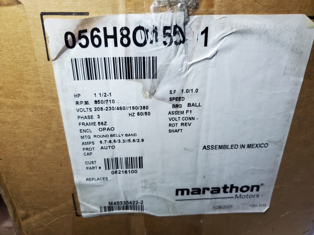 Carrier 08216100 Witt CARRIER