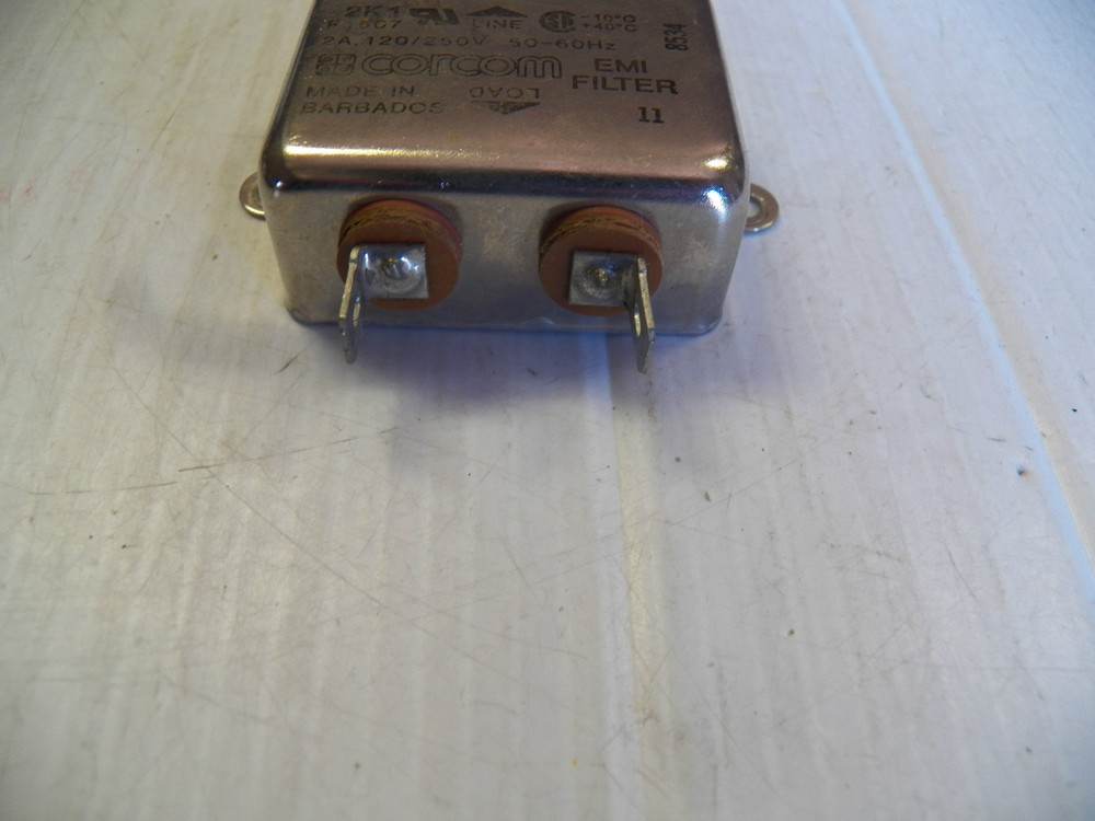CORCOM EMI FILTER 2K1 2A 2 A AMP 120/250V 60HZ