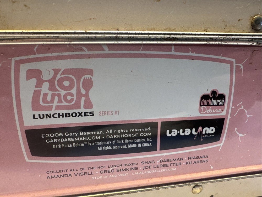 Gary Baseman Hot ChaChaCha Lunchbox Series #1 Limited Edition Art