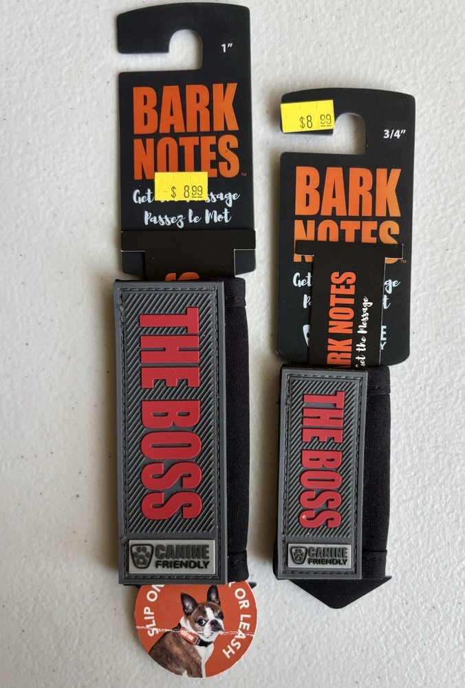 13 Piece Bark Notes Bundle Tags for Leash and Collar