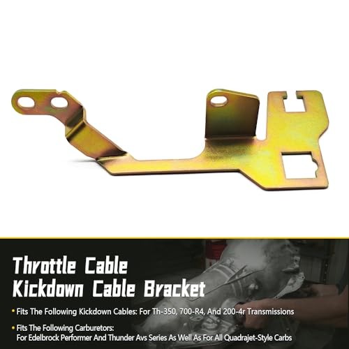 157313 Throttle Cable Bracket and Kickdown Cable Bracket, Compatible with