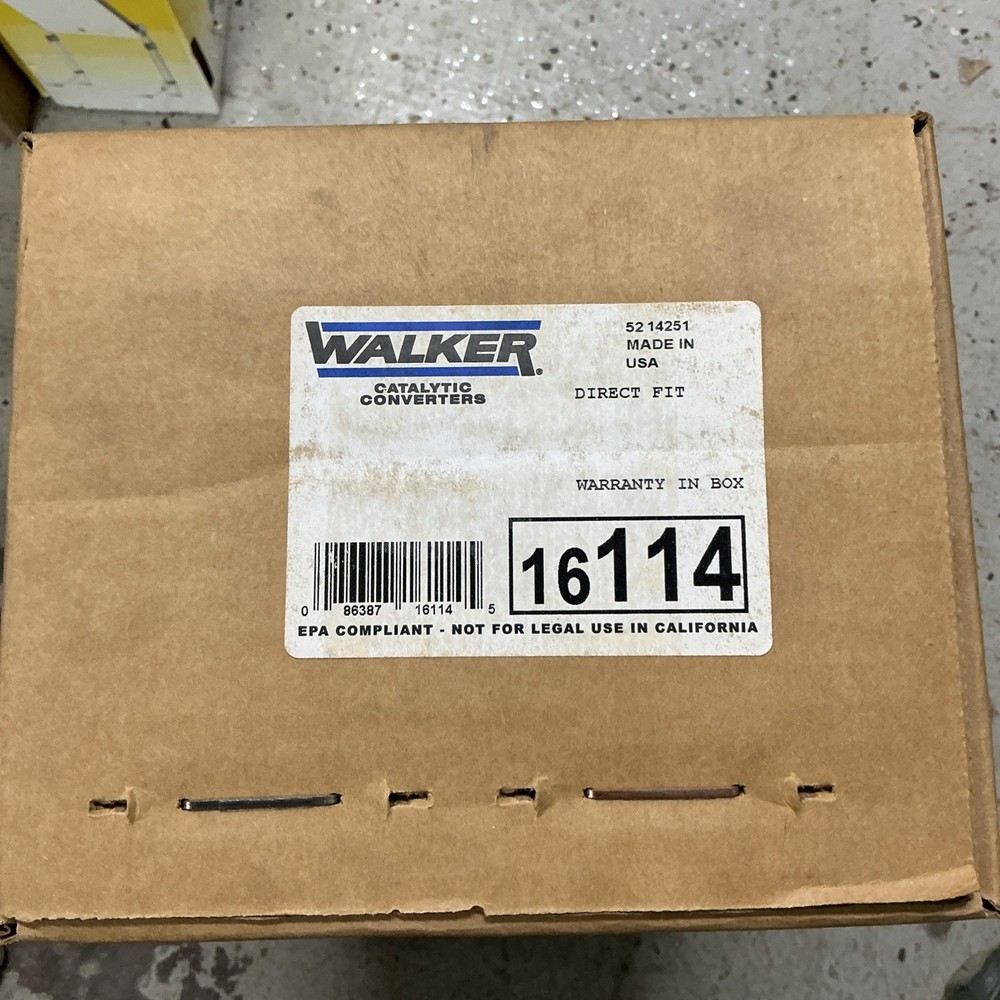 Walker Direct-Fit Catalytic Converter 16114