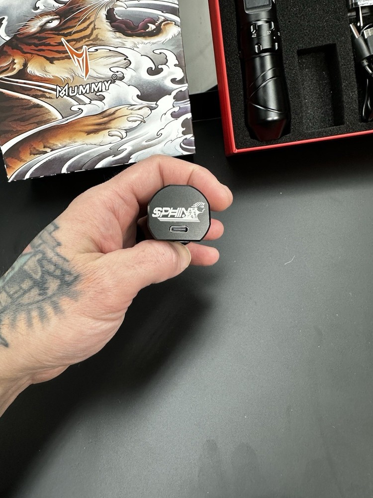 sphinx mummy tattoo machine