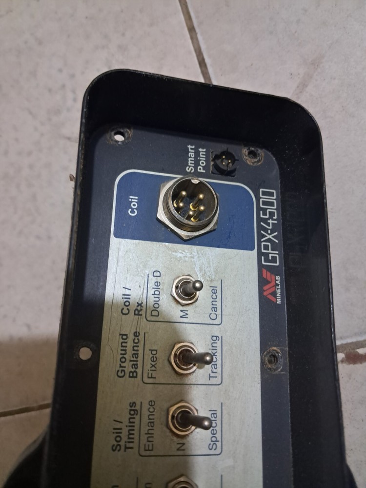 Minelab GPX4500 Front Control Panel