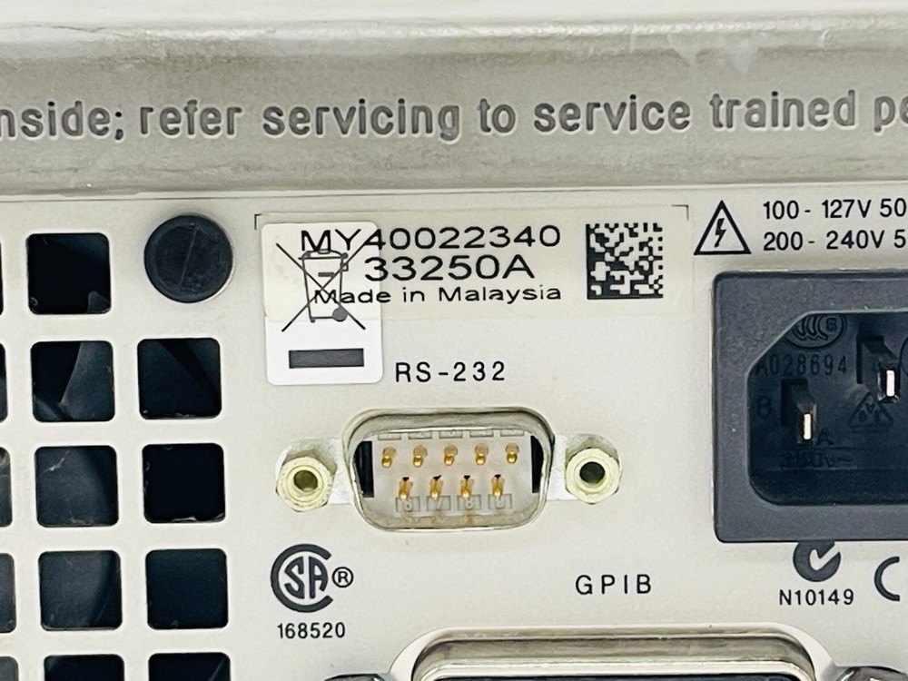 Agilent 33250A Function/Arbitrary Waveform Generator 80MHz / FREE SHIPPING