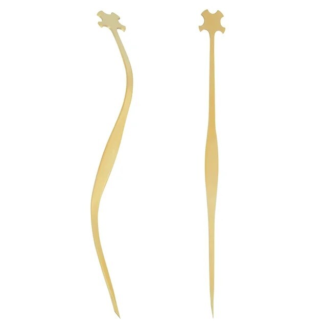 Violin Tools Violin Sound Post Setter Rubber Grip and Protector S Style Copper