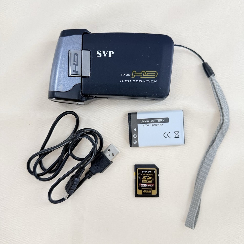 SVP High Definition T700 Camera Camcorder  Recorder 5.0 Mega Pixels Tested
