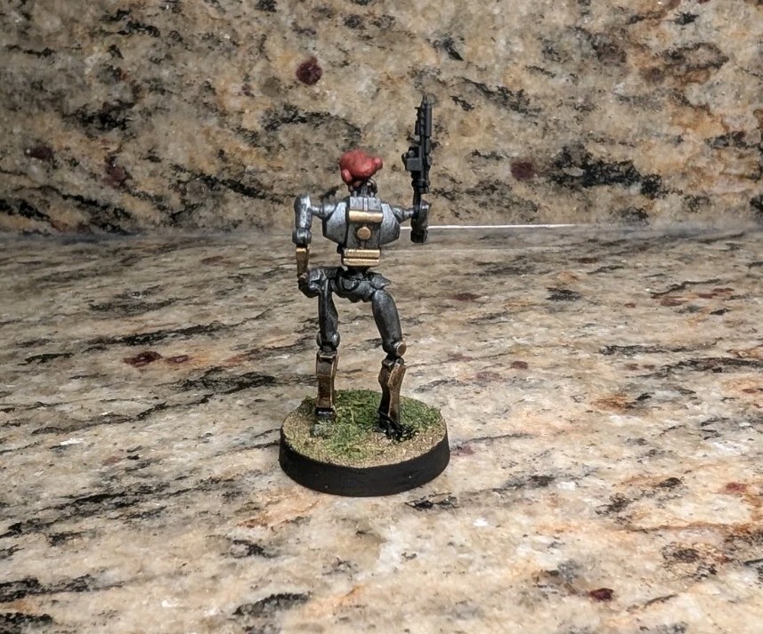 Star Wars Legion Miniatures Super Tactical Droid Pro Painted
