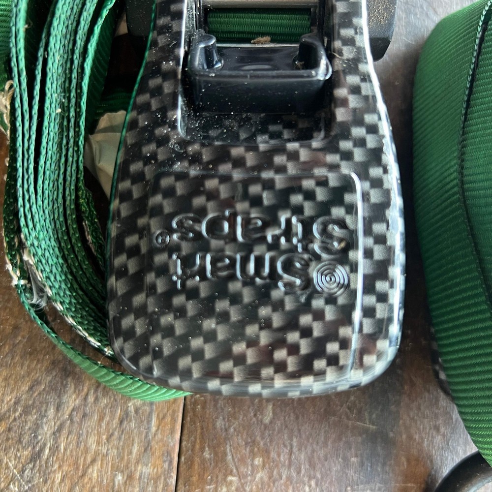 Smart Strap Green Ratchet Straps (Pair)