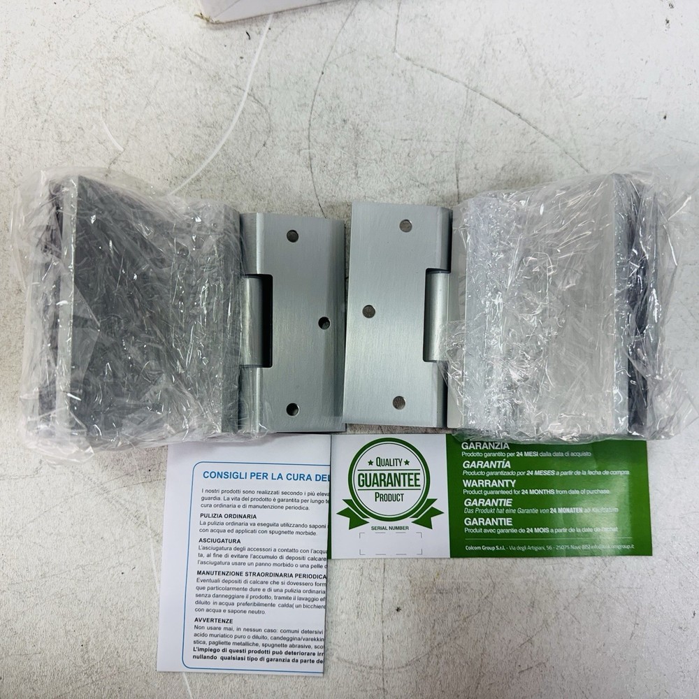 Colcom 8667TN202 Natural Anodized Hinges