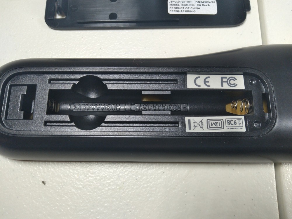 HP Wireless Multimedia Remote Control 643685-001 Hewlett Packard OEM