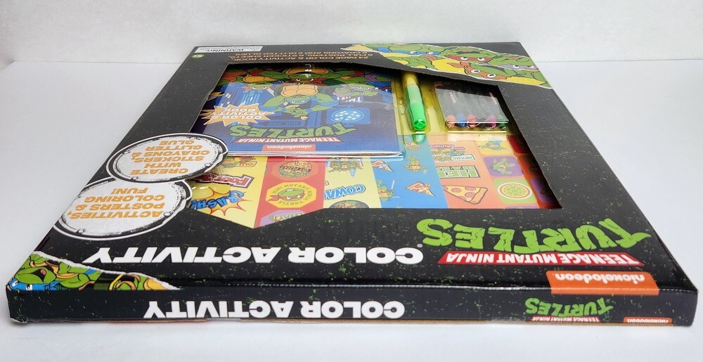 Nickelodeon TMNT Color Activity Set