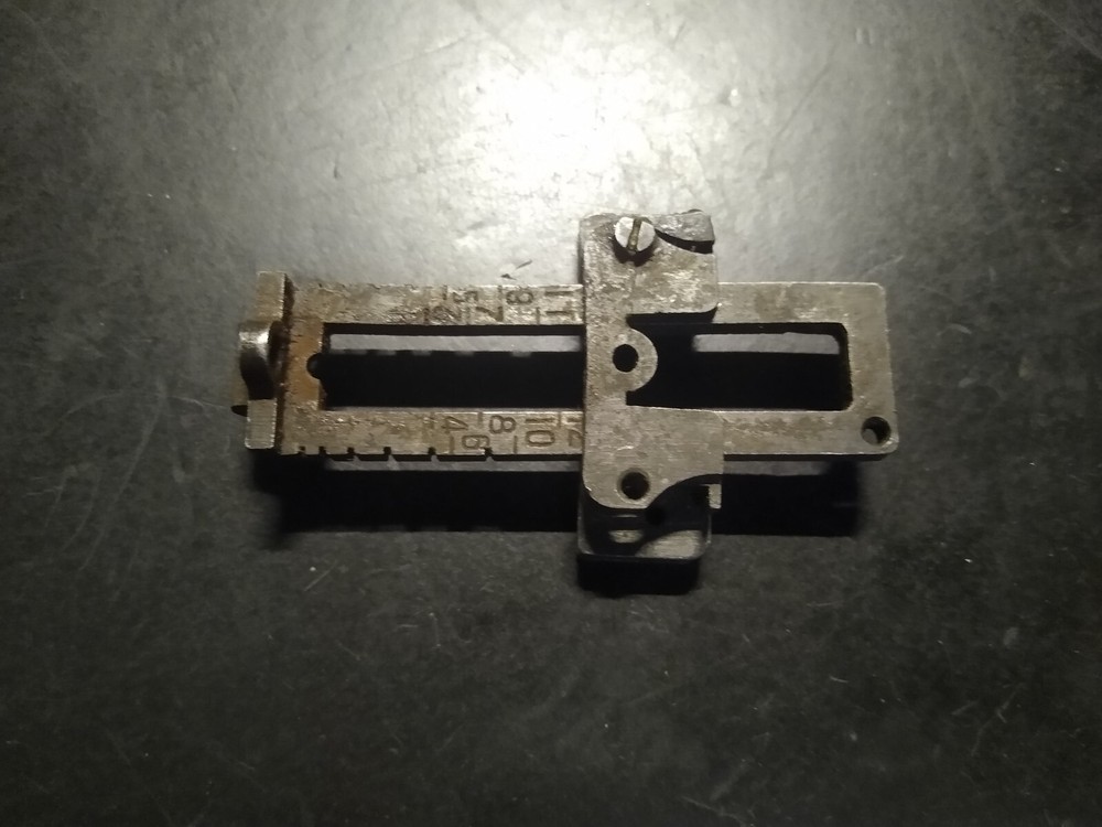 Japanese Type 99 Arisaka Early/Mid rear sight