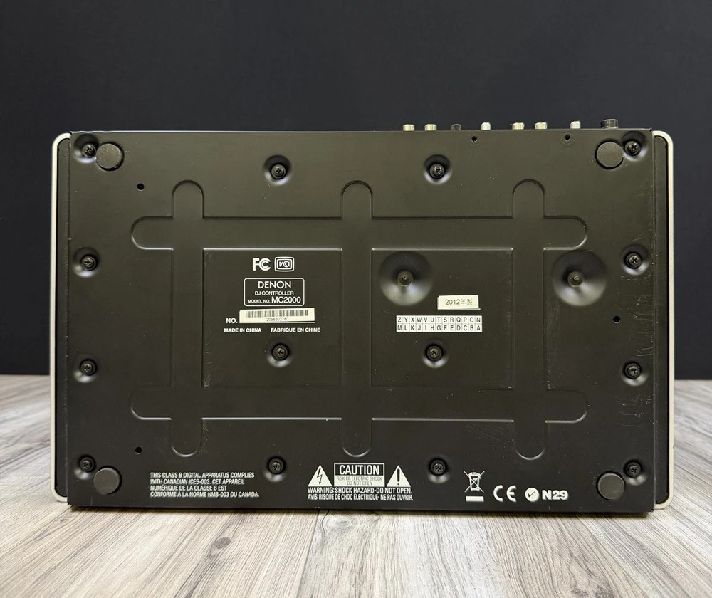 Denon DJ MC2000 Serato USB DJ Controller Dual Deck USED Excellent Condition